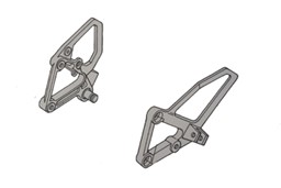 Zeige Details für HONDA NSF100 Fussrastenplatten Bild von HONDA NSF100 Fussrastenplatten